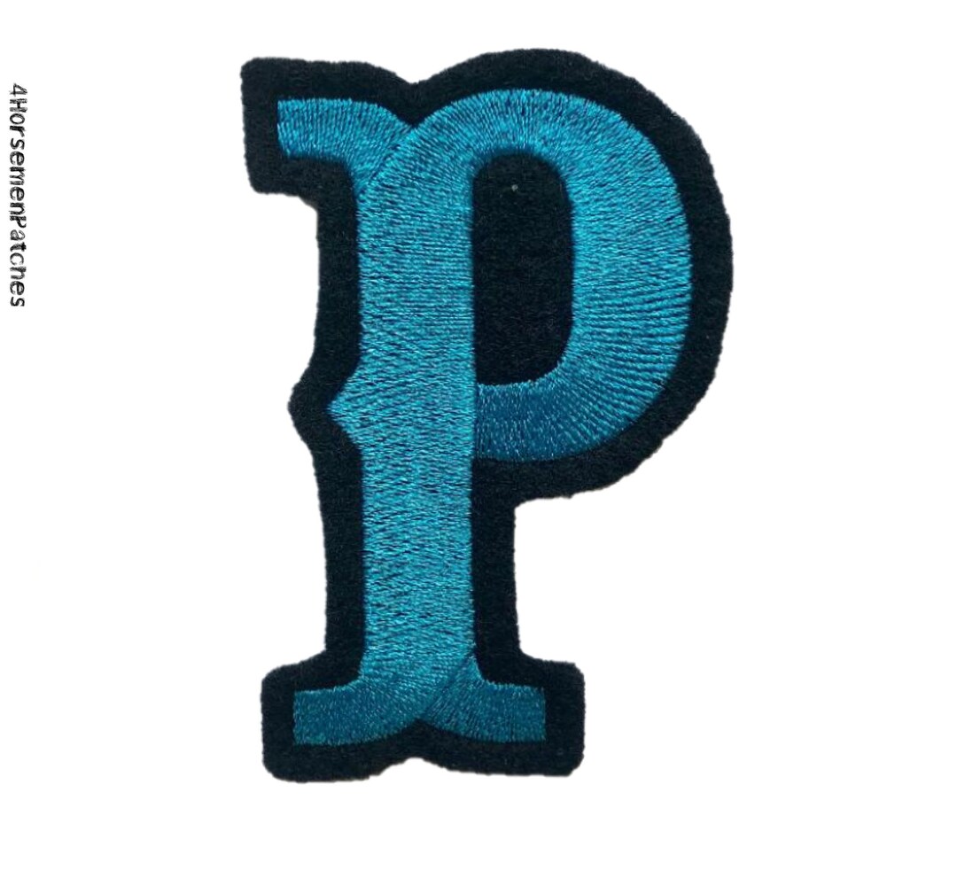 3 Custom IRON ON LETTER Patches for Denim & Bomber Jackets and Jeans