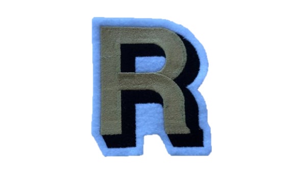 4 Iron on Letters Embroidered Letter Patches for 