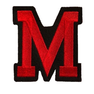 5" HIERRO EN LETRAS para chaquetas de mezclilla y camisas de espíritu de mamá y escuela de lucha libre * Parches personalizados para jeans y decoración en el aula de la escuela secundaria
