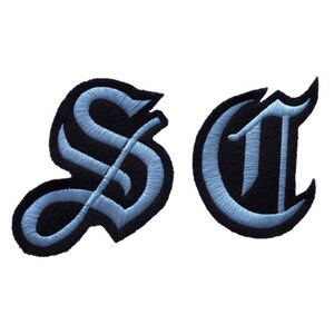 5 Iron on Letters for Denim Jackets and Custom Hoodies - Etsy