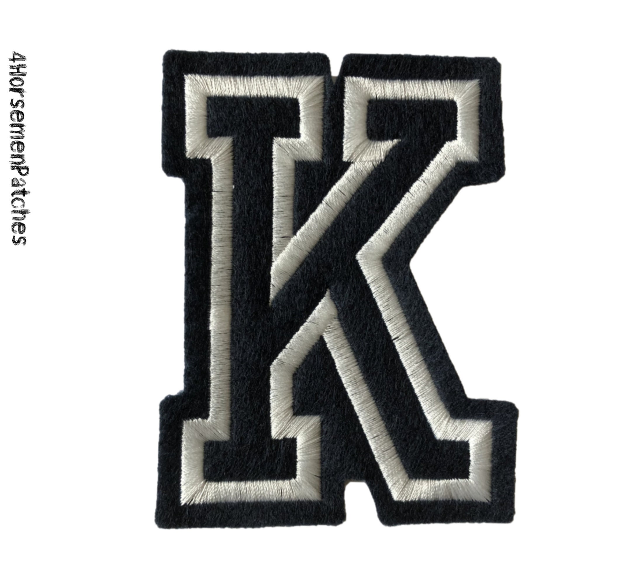 2 IRON ON Varsity Letter PATCHES for Jeans and Denim Etsy