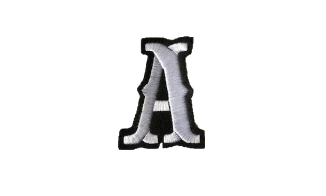 3 Iron on Letters Letter Patches for Jackets Custom Embroidered Etsy