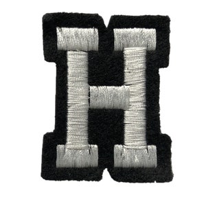 10&quot; Varsity Buchstabe Patch: Benutzerdefinierte Aufbügler Collegiate Schrift