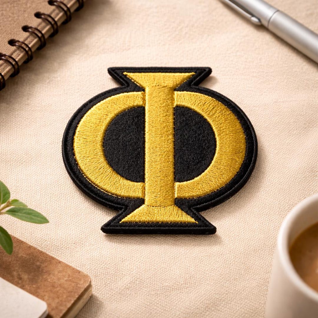 Greek Patch Iron on Greek Letter Patches for Fraternity & Sorority * Custom ...