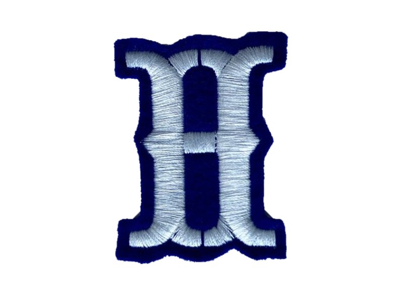 Embroidery Font Iron on Letters Back Patches for Custom Etsy