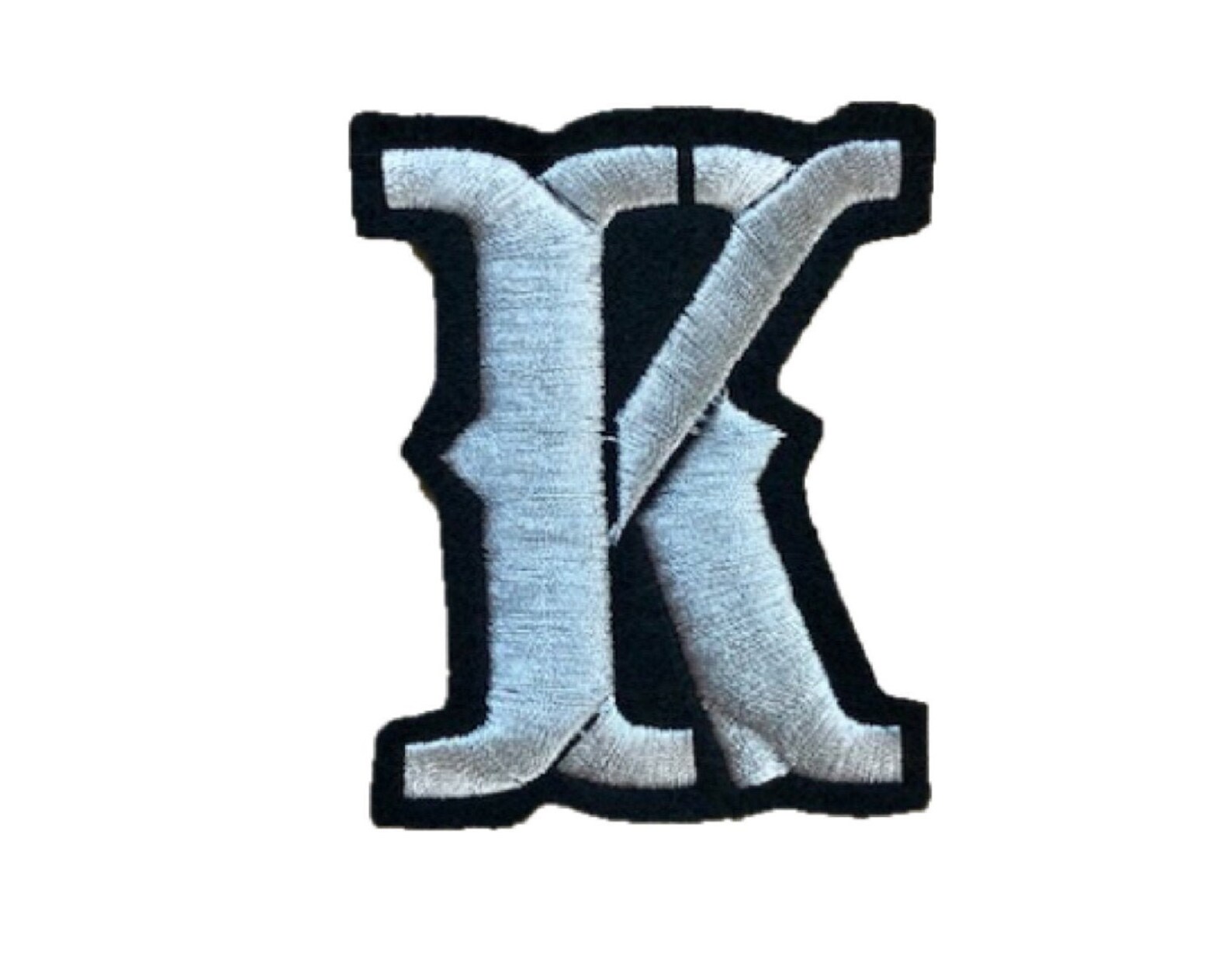 4 Letter Patches for Jackets Sons of Anarchy Font Etsy