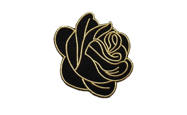 Custom Back Patches for Jackets ROSE Patch Flower Patch * 3.5