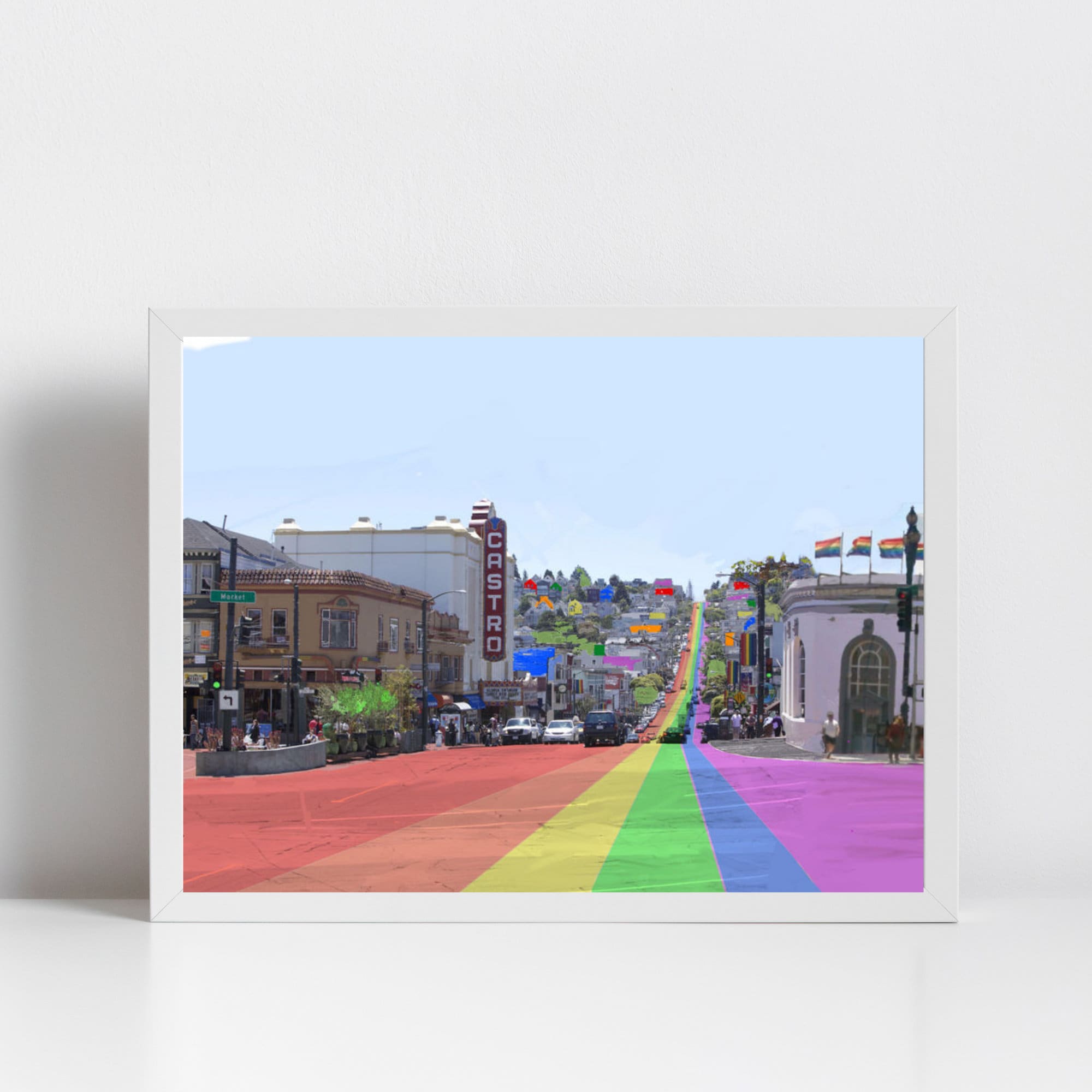Castro Street's LGBTQ+ art scene.