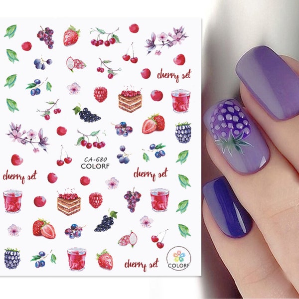 Nail Stickers Etsy