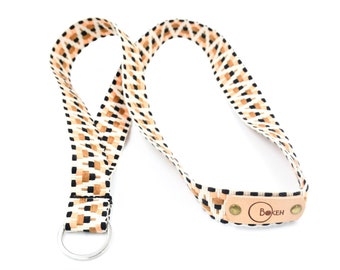 Azteken Lanyard für Schlüssel, Halsband Schlüsselanhänger, Geschenk für Männer und Frauen