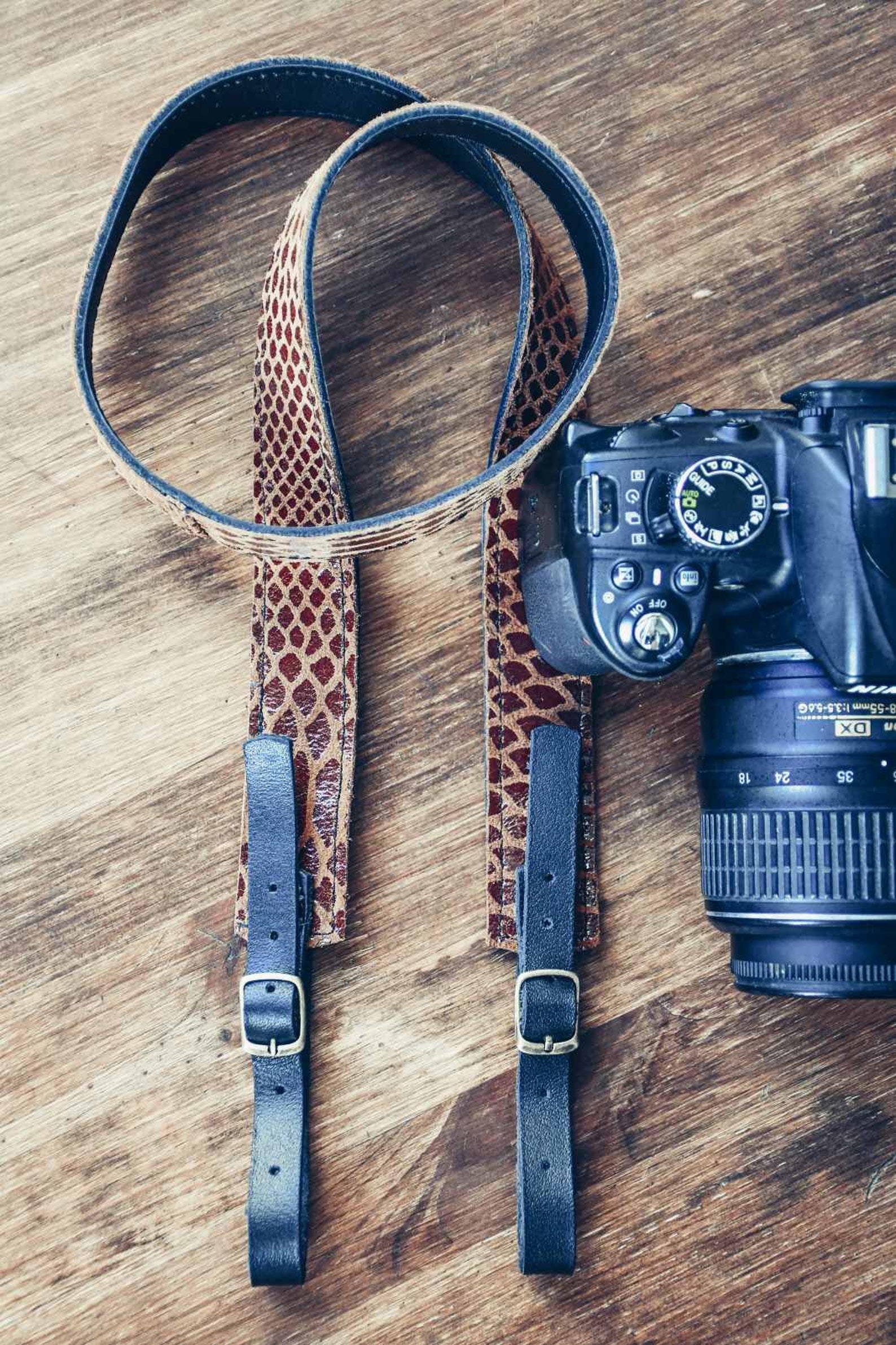 Snake effect Camera Strap Adjustable Camera Strap DSLR