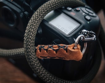 Rope Camera strap Camera Strap  leather DSLR Camera strap Personalized