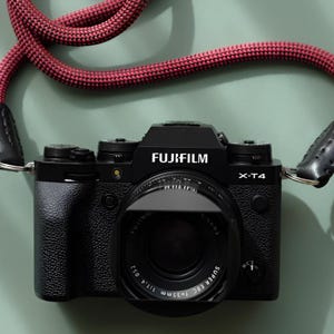 Personalized Rope Camera Strap: Handmade Leather Accents