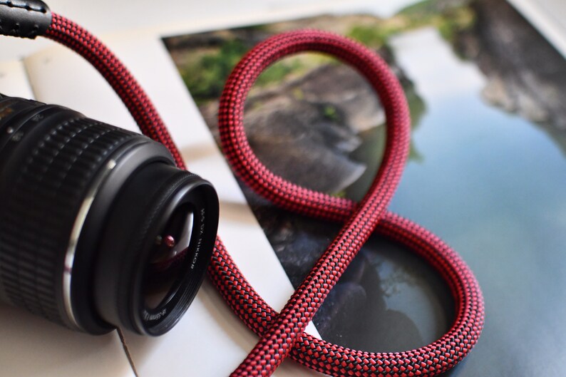 Rope Camera strap Camera Strap leather DSLR Camera strap Personalized