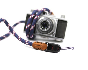 Climbing Rope Camera strap with Quick Release Anchor Links