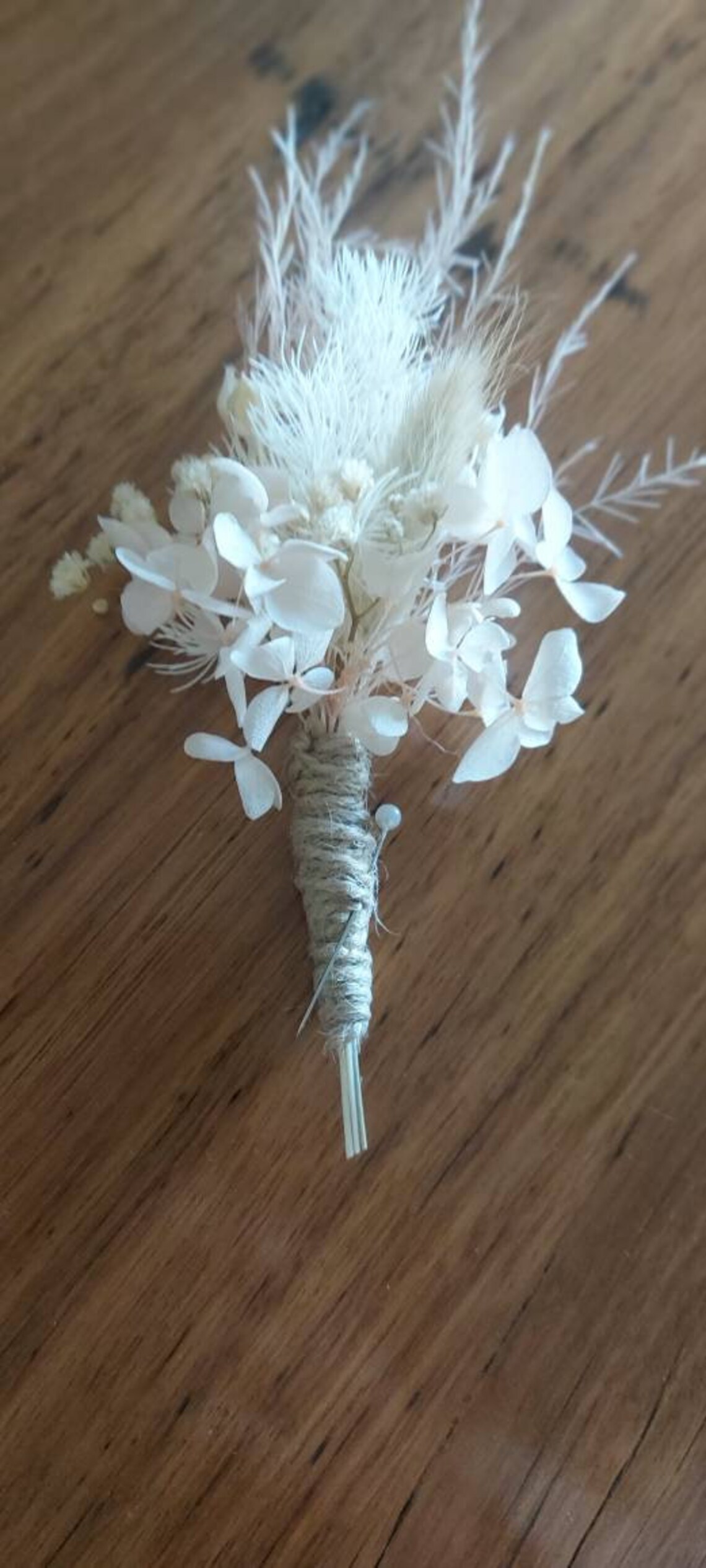 Blush Pink Dried Flower Arrangement Natural Preserved Flowers Etsy