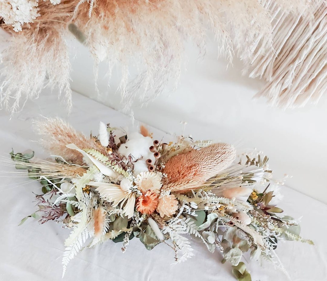 Australian Native Preserved Flower Centrepiece Dried Floral Arrangement Wedding Table Decor