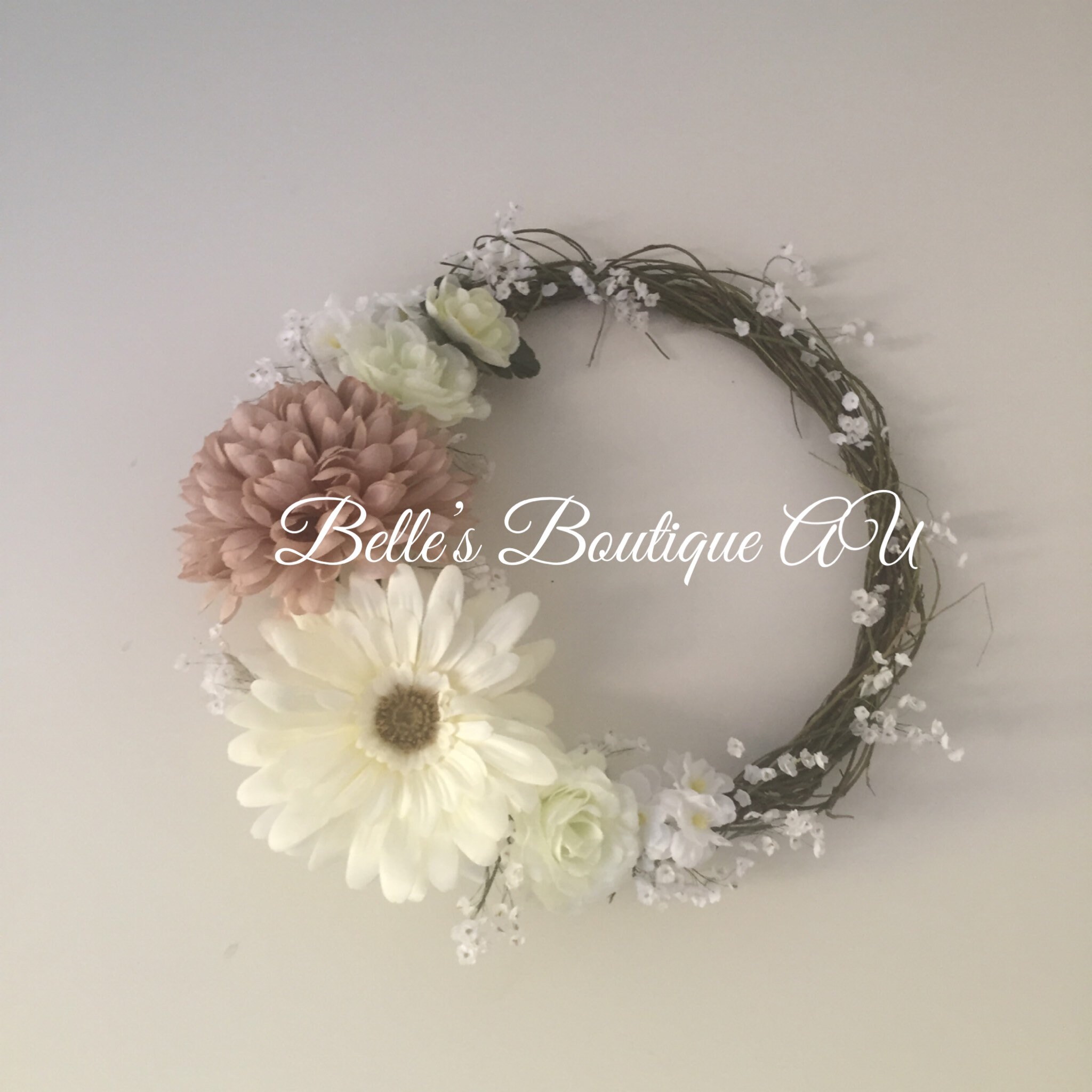 Large Floral Wreath Summer Flower Wreaths Year Round Wreath