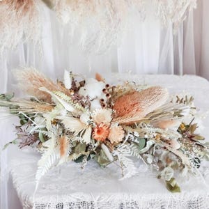 Australian native preserved flower centrepiece wedding table floral arrangement dried flowers arbour decor wall decorations eucalyptus dry