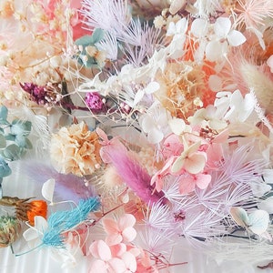 Preserved flower eco confetti dried loose flowers natural DIY florist craft supplies floral weddings décor mixed flora botanicals dry