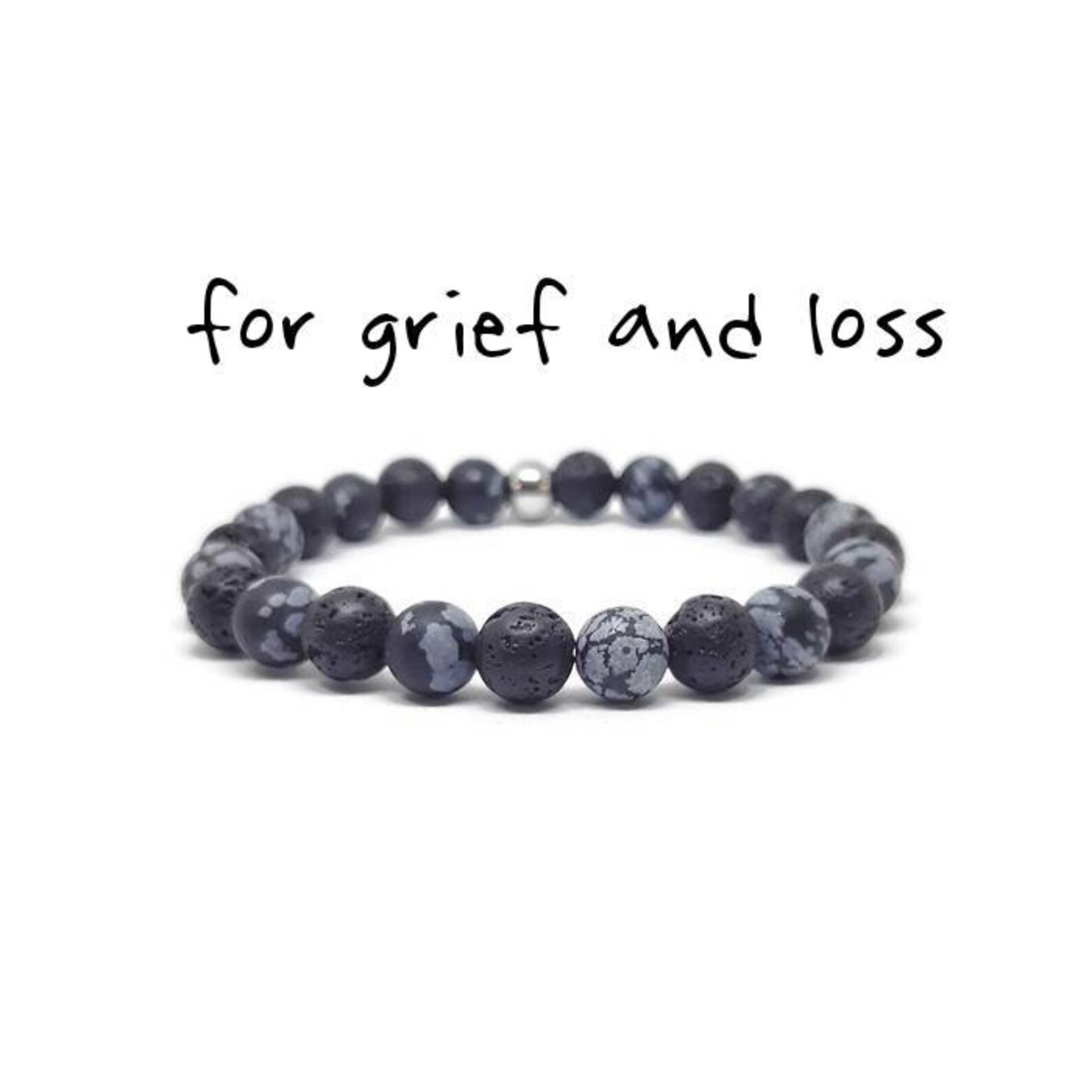 Grief and Loss Bracelet Healing Crystals Gift for Grief Etsy Canada