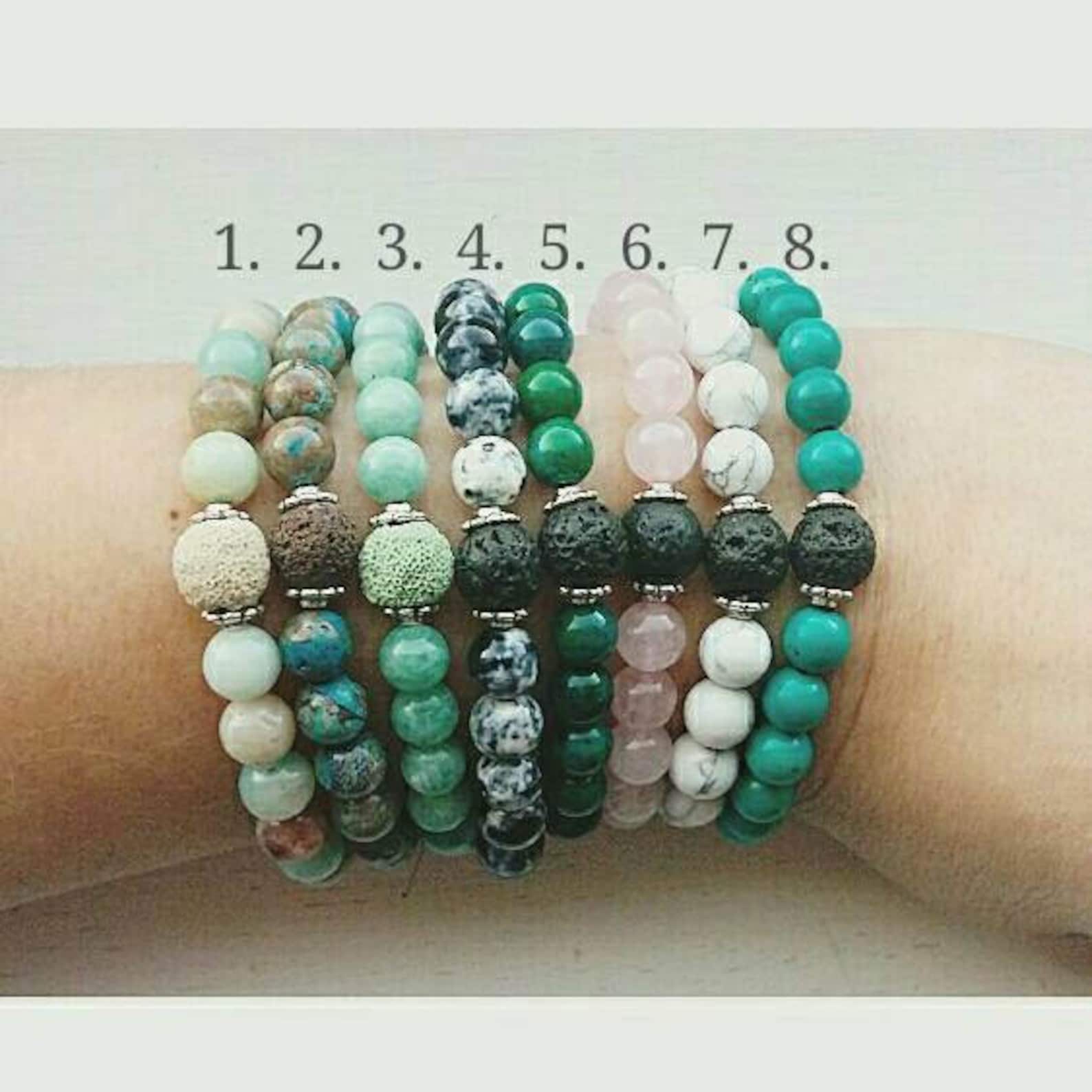Essential Oil Diffuser Bracelets Aromatherapy Jewelry Etsy Canada