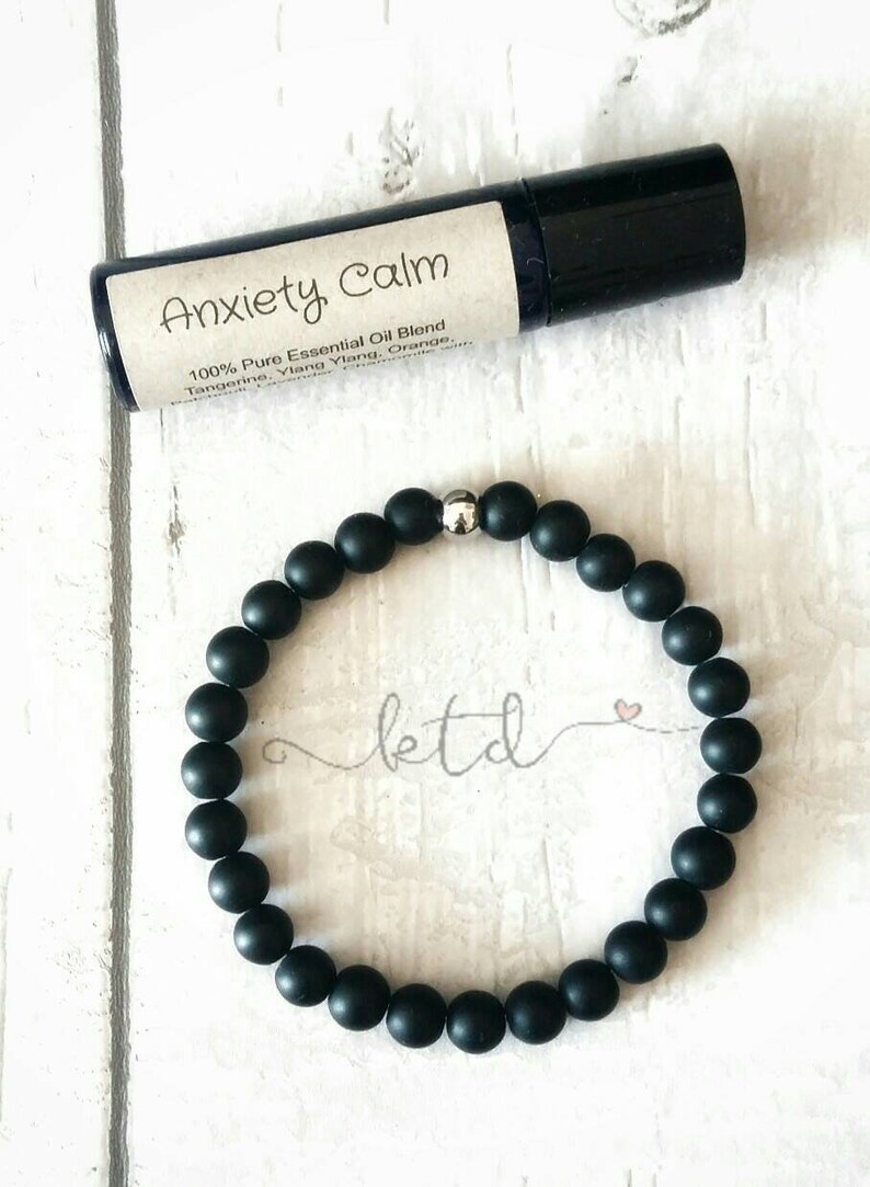 Mens anxiety bracelet gift for anxiety calming bracelet Etsy