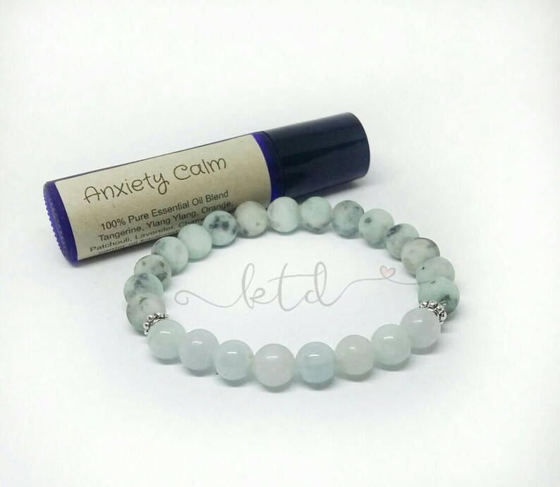 Anxiety bracelet gift for anxiety calming bracelet calming Etsy