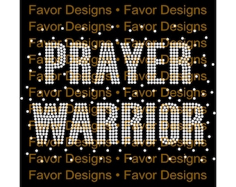 Prayer Warrior 10SS Rhinestone SVG, Svg File, Rhinestone Svg, Rhinestone  Design, Prayer Svg, Pray Svg, Religious Svg, Faith Svg, Silhouette