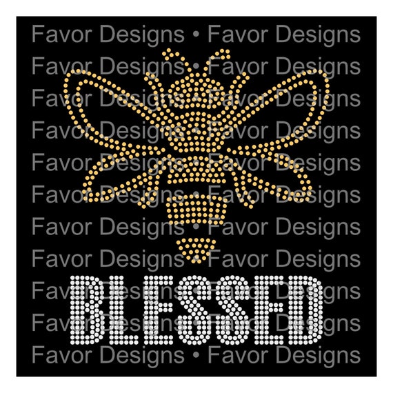 Free Bee Blessed Svg SVG PNG EPS DXF File