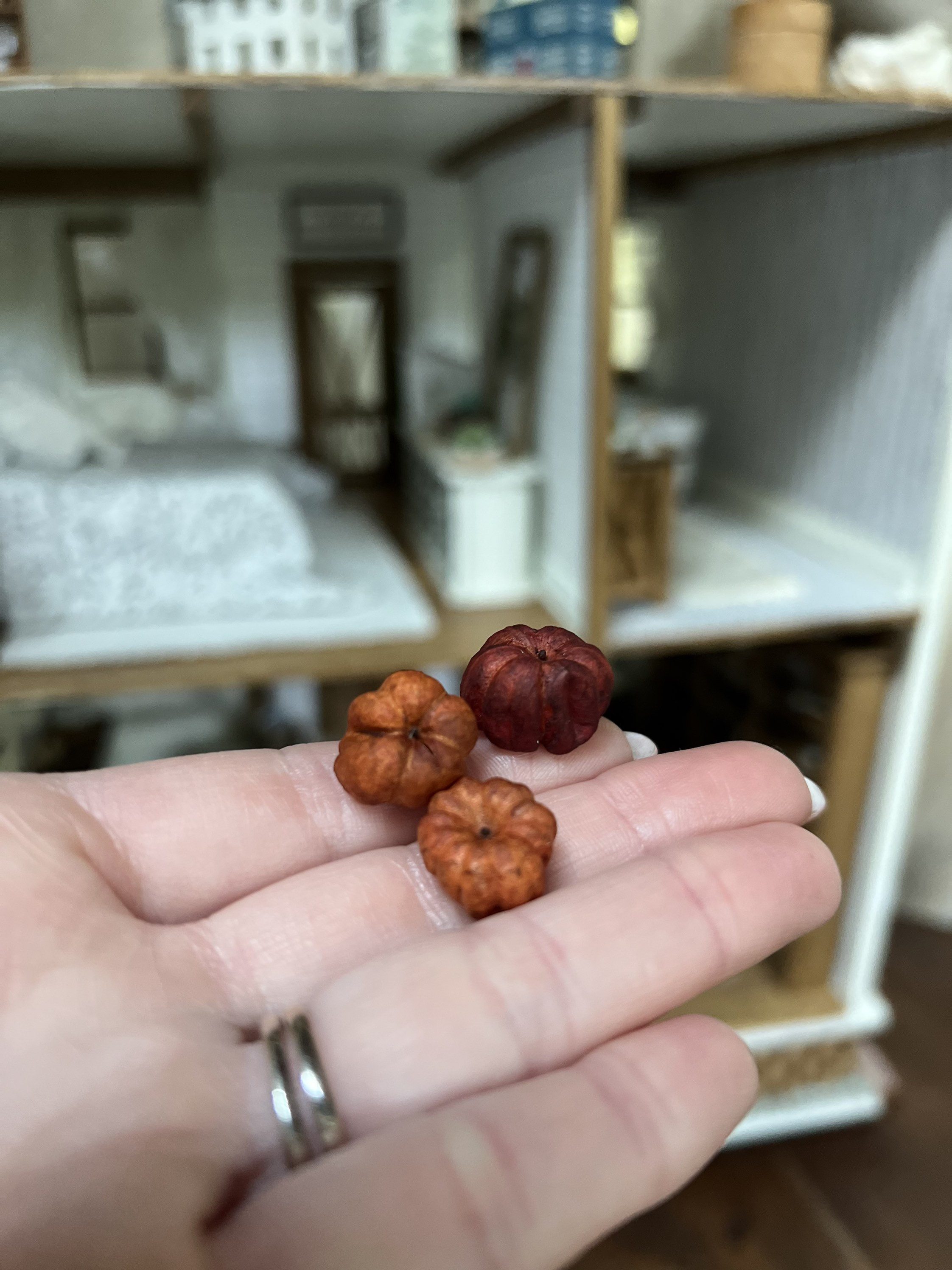 Miniature Pumpkins Dollhouse Pumpkins Dollhouse Fall Decor - Etsy