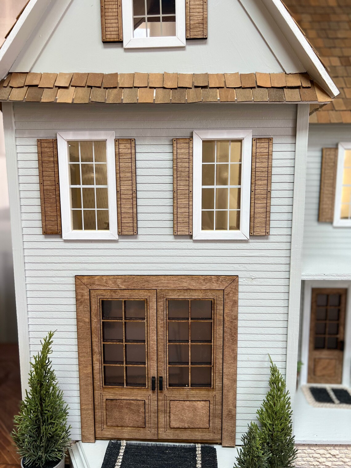 Dollhouse Shutters Dollhouse Miniatures Window Shutters Etsy