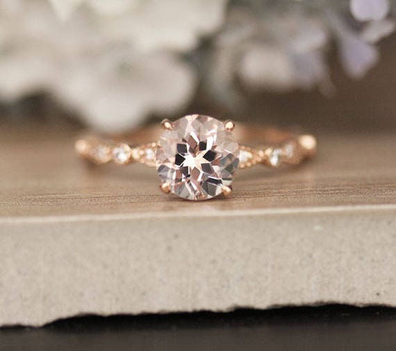 7mm morganite ring deals
