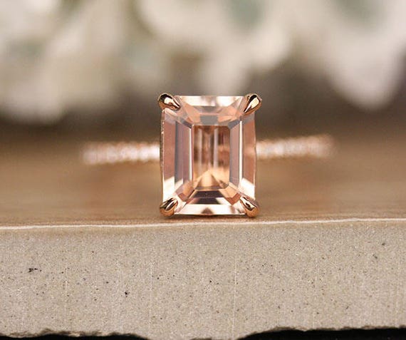 Morganite etsy on sale