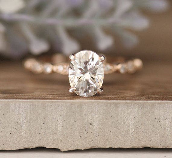 Moissanite 2024 rings etsy