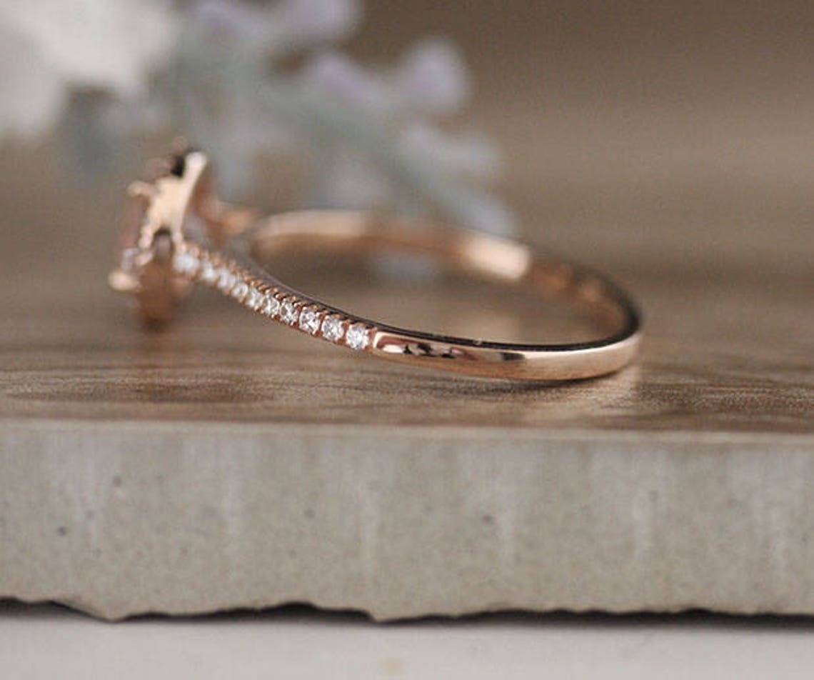 Wedding 1.15ct Solitaire Women's 18k White Gold Ring In India At - Foto 7