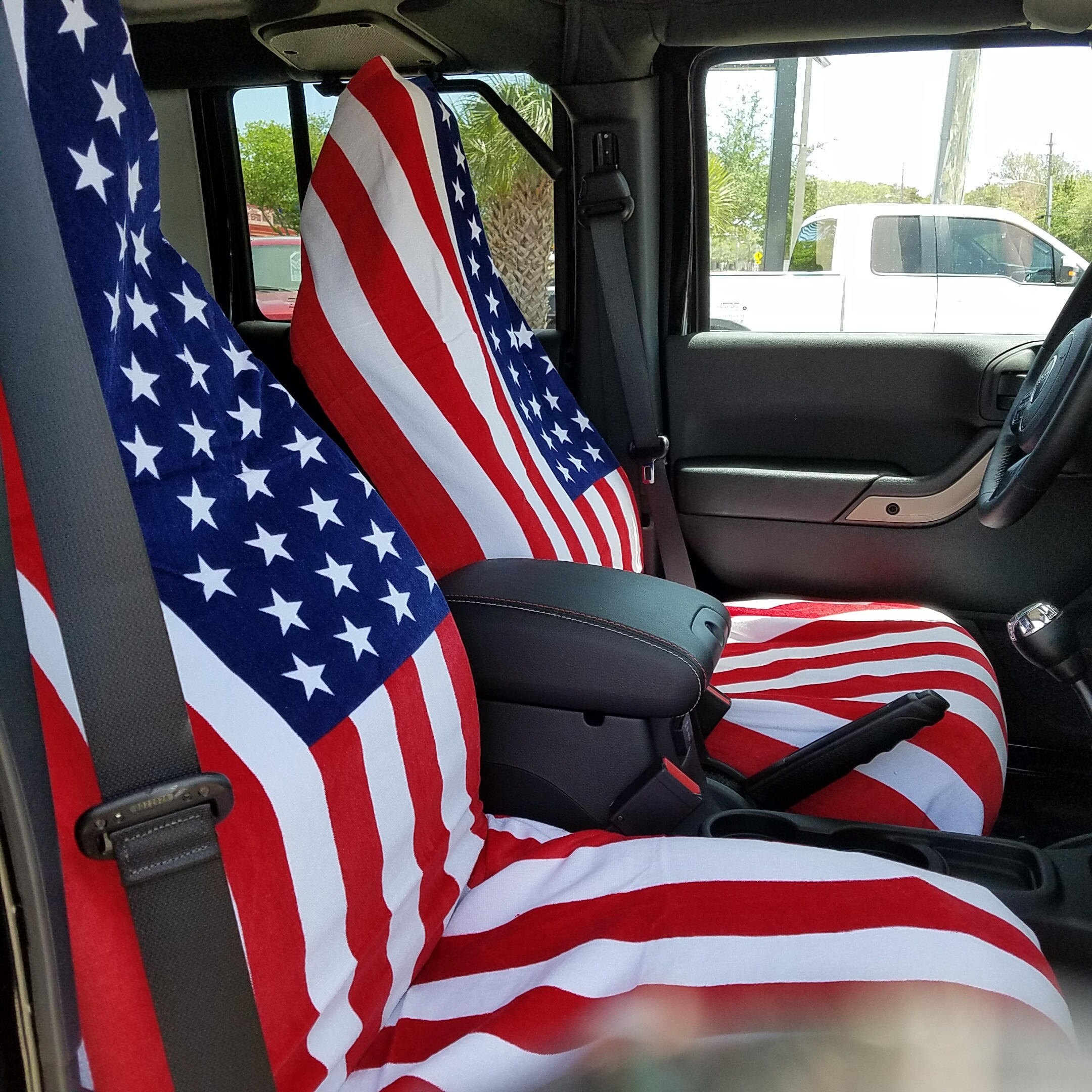 USA Flag and Military Seat Covers Etsy