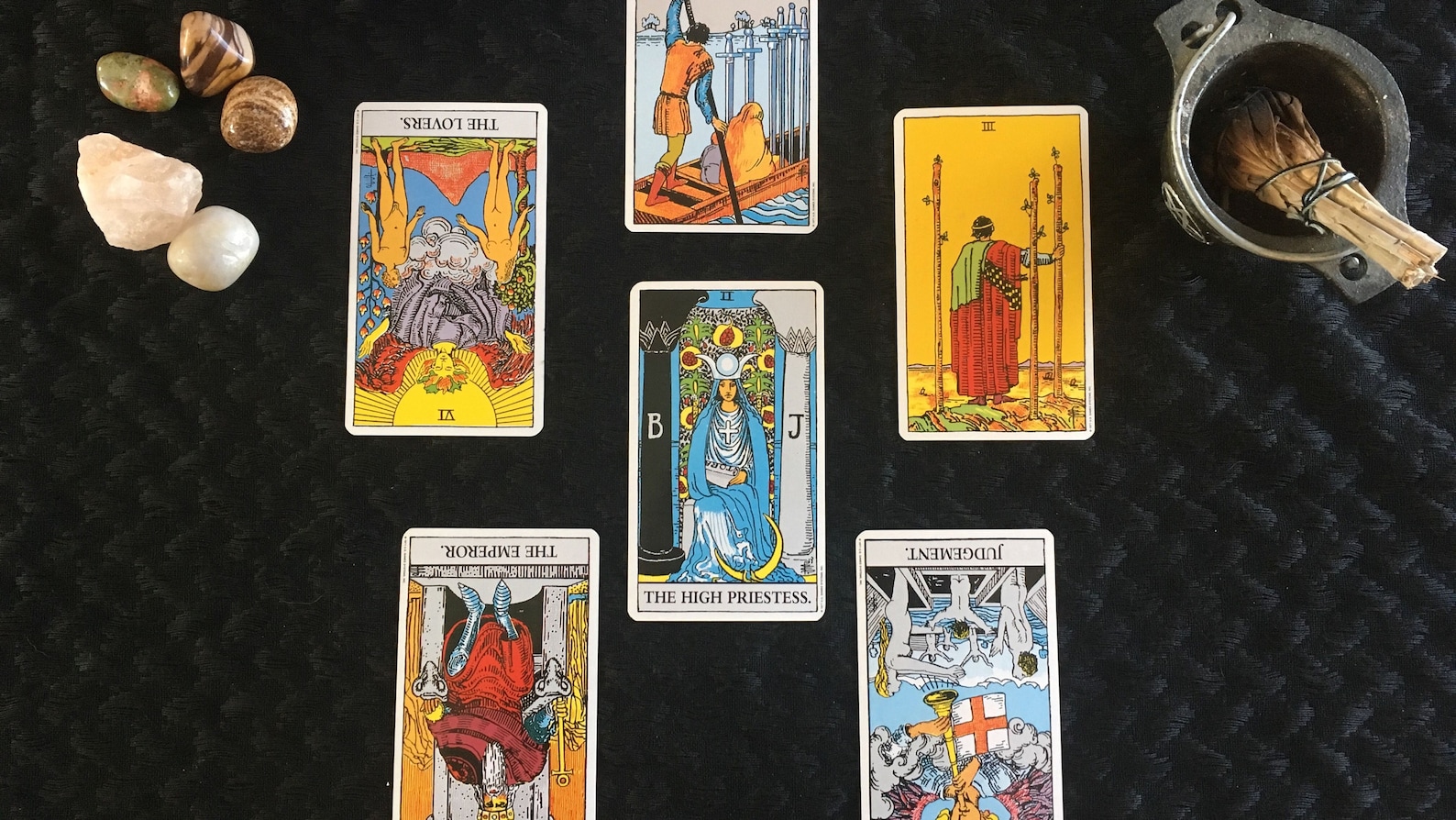 Tarot Card Reading 6 Card Spread FREE PDF with full Etsy