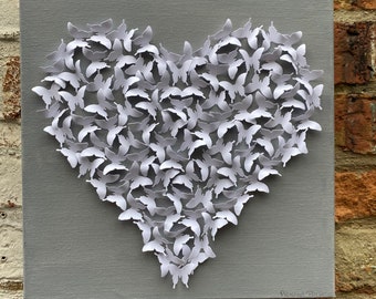 Download 3d Butterfly Heart Etsy