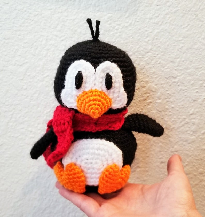 CROCHET PATTERN for Cute Crochet Penguin Crochet Penguin - Etsy