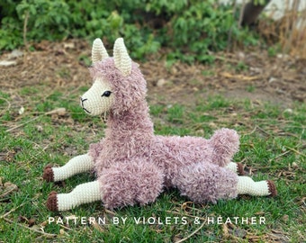 CROCHET PATTERN for Lounging Llama.Crochet llama Pattern.Crochet alpaca Pattern.Crochet llama.Crochet Toy Pattern Instant PDF Download.