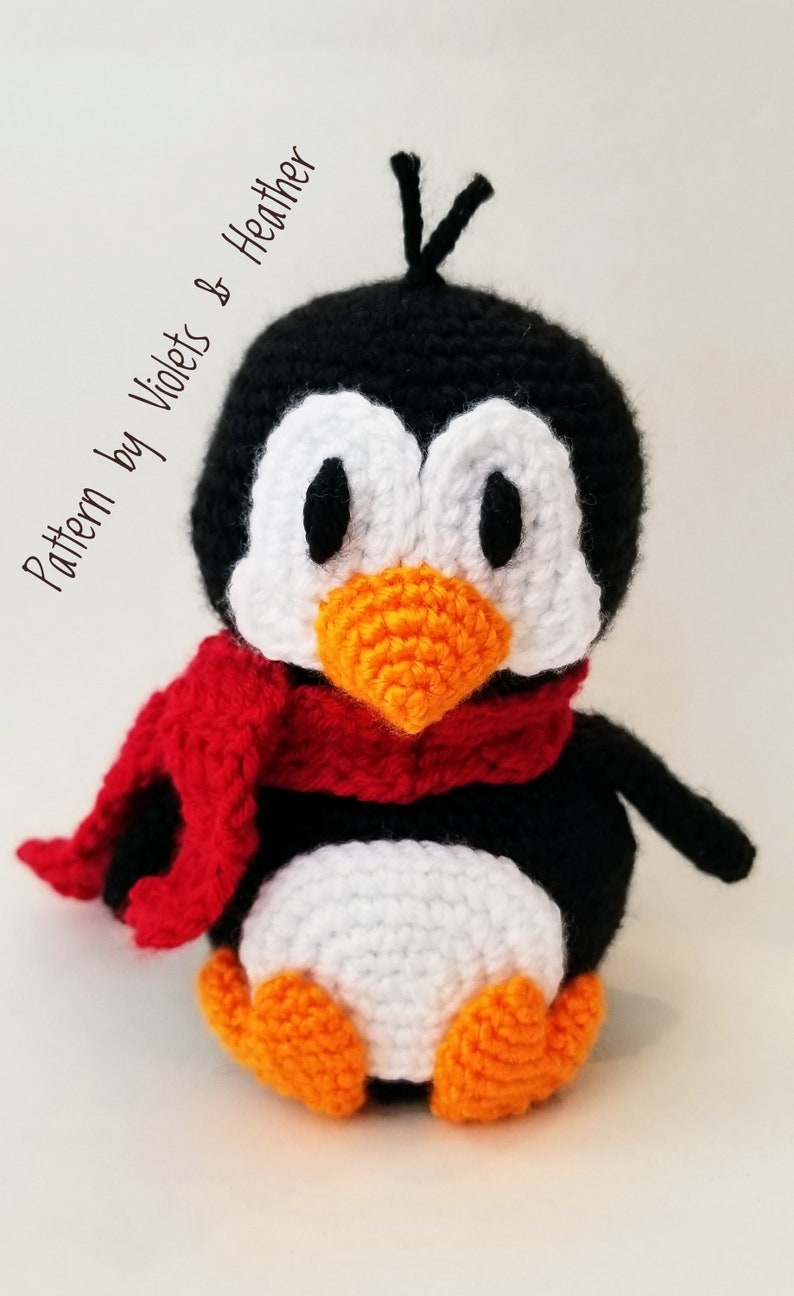 CROCHET PATTERN for Cute Crochet Penguin Crochet Penguin - Etsy