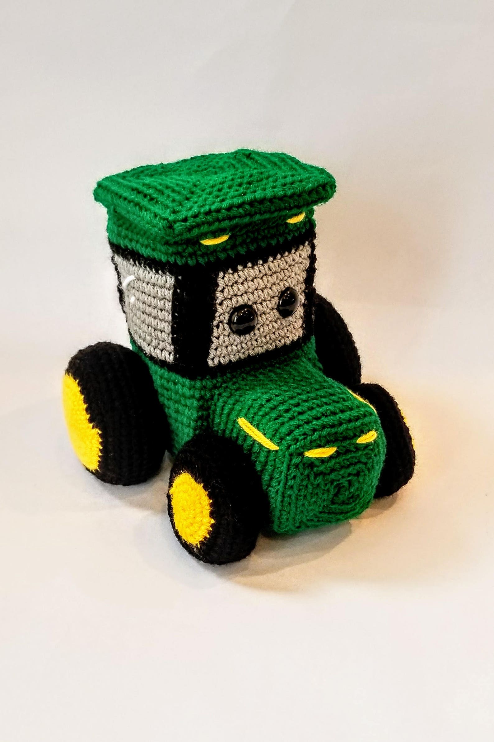 CROCHET PATTERN for Cute Crochet Tractor Crochet Tractor Etsy