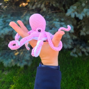 CROCHET PATTERN for Posable Octopus, Amigurumi Octopus Pattern, Realistic Crochet Octopus, Kraken Crochet Toy Pattern. Instant PDF Download. image 5