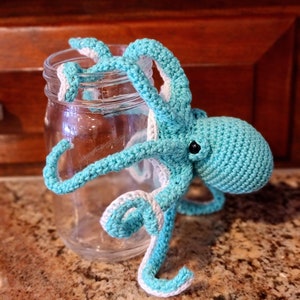 CROCHET PATTERN for Posable Octopus, Amigurumi Octopus Pattern, Realistic Crochet Octopus, Kraken Crochet Toy Pattern. Instant PDF Download. image 4