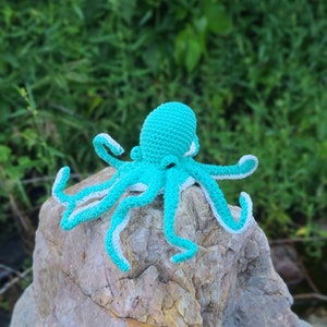 CROCHET PATTERN for Posable Octopus, Amigurumi Octopus Pattern, Realistic Crochet Octopus, Kraken Crochet Toy Pattern. Instant PDF Download. image 6