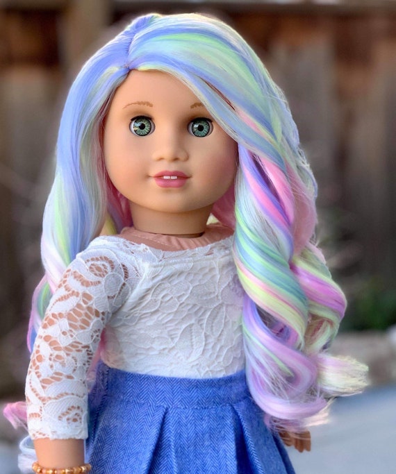 11 Custom Doll Wig Fits American Girl Dolls Journey Etsy