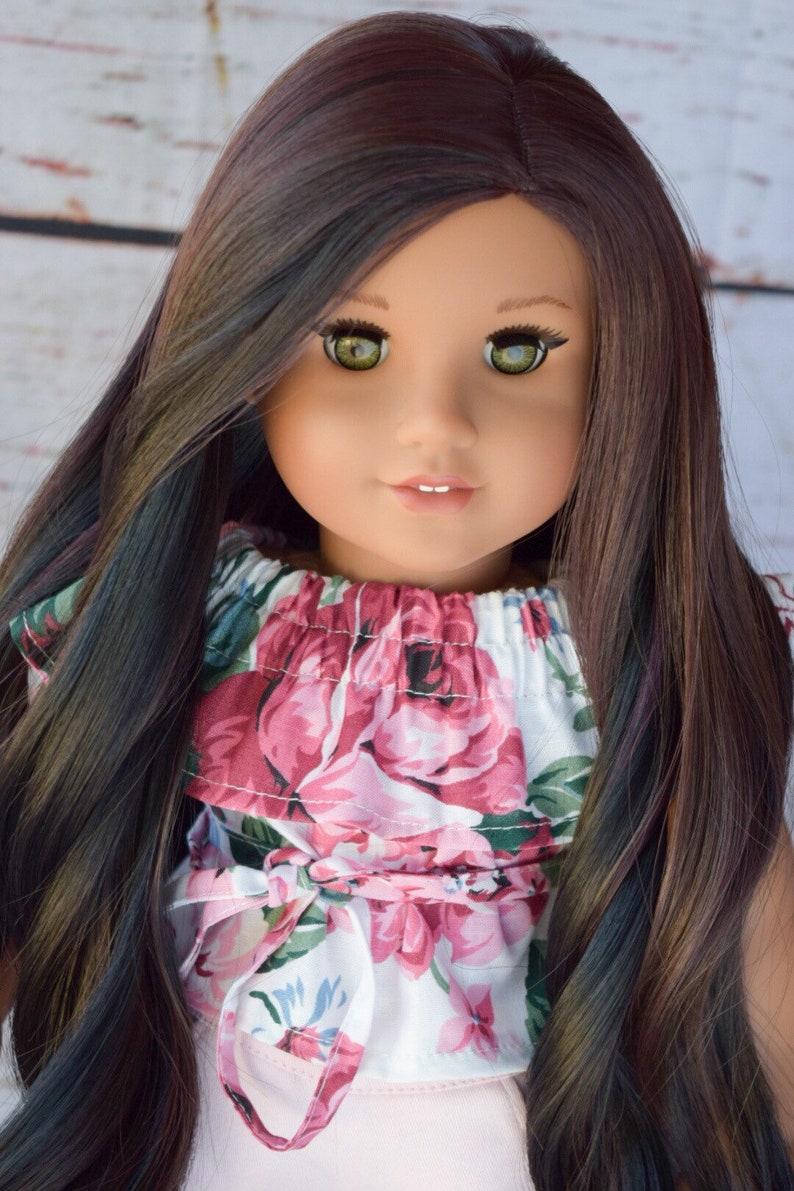 Custom Doll Wig for 18 American Girl Doll Heat Safe Etsy