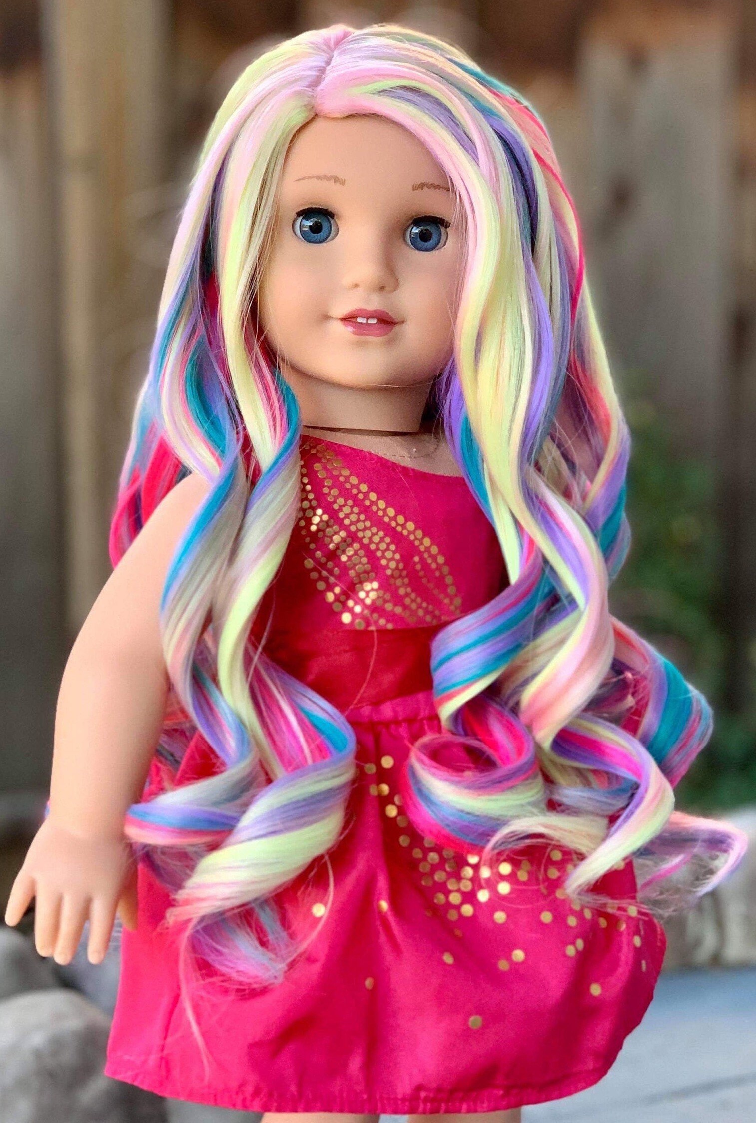 american girl doll head circumference