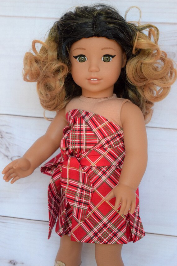 11 Custom Doll Wig Fits America Girl Dolls My Life And All Other Dolls With 11 Head Circumference Heat Safe Tangle Resistant Ombre